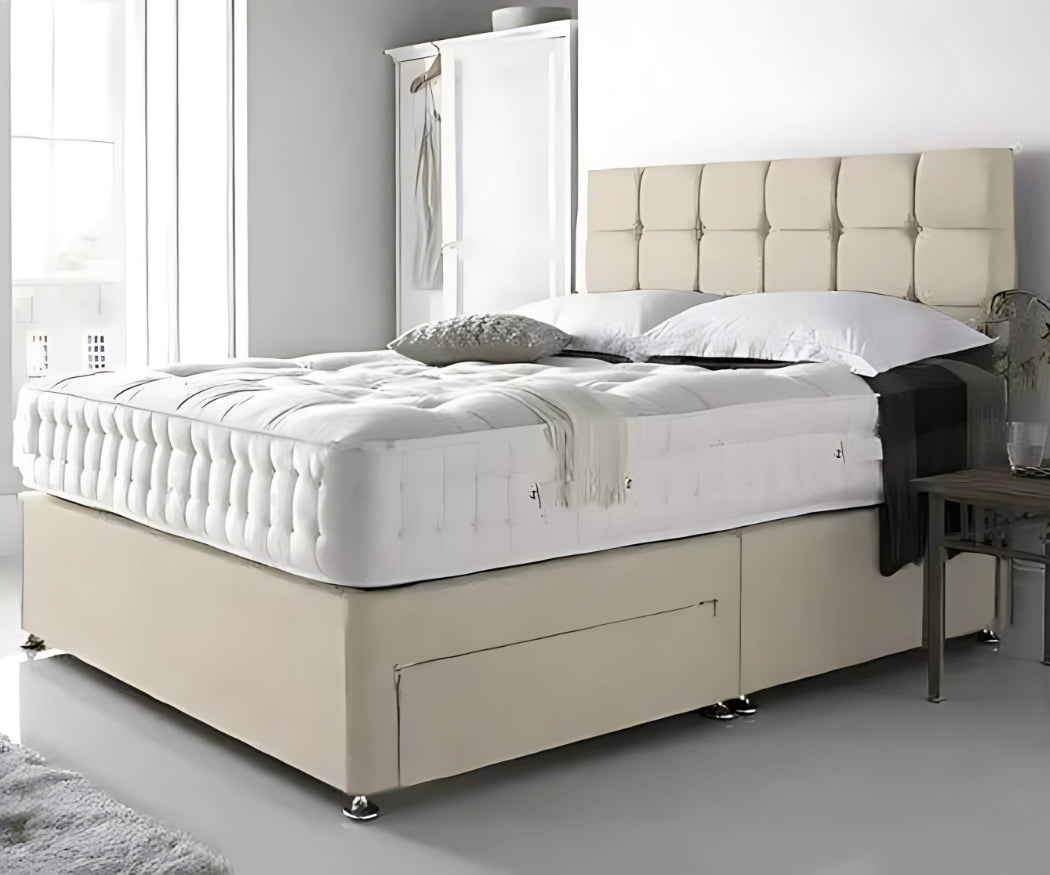 Divan Bed (Beige)