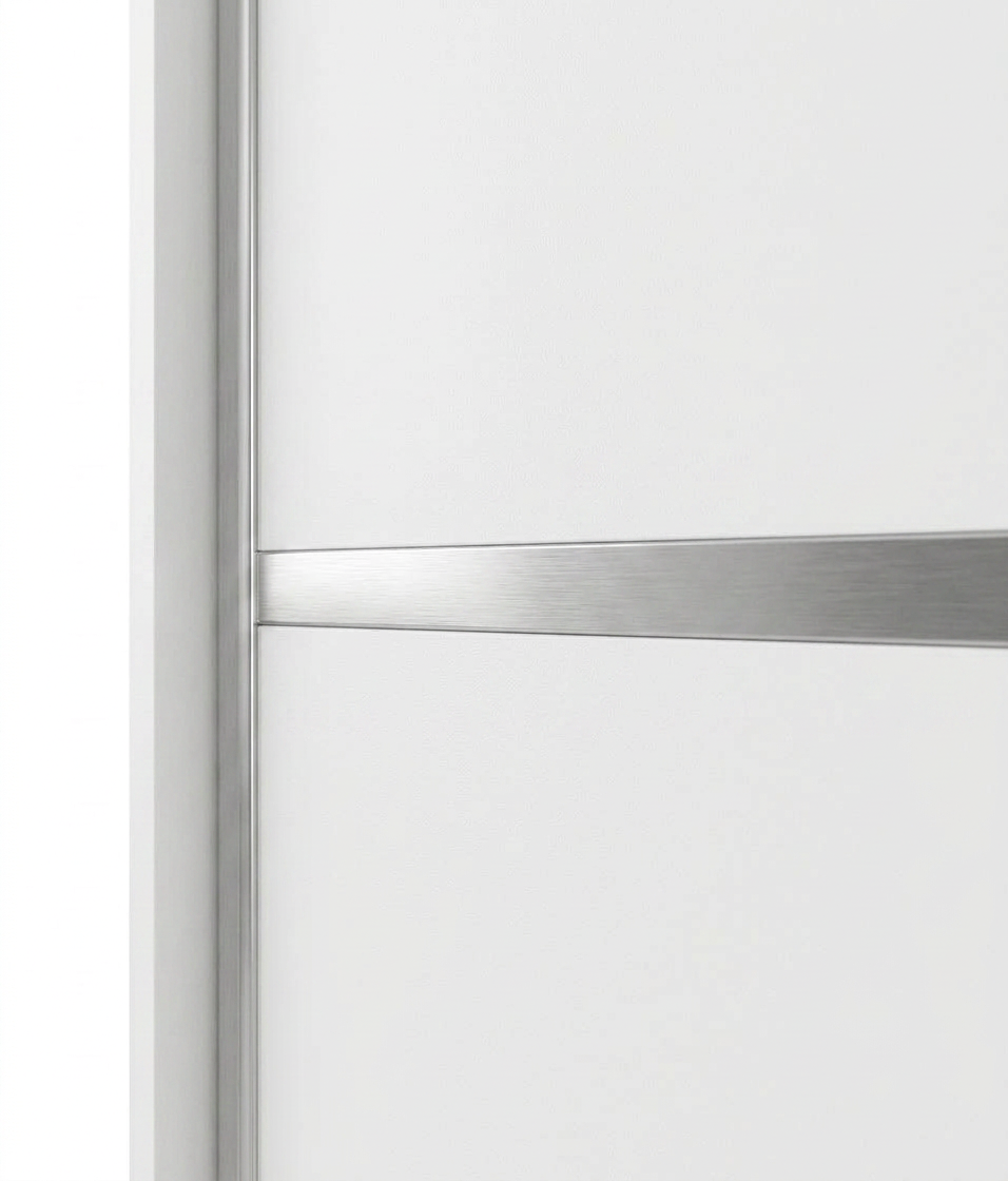 Modern  Sliding Door Wardrobe with Mirror – Spacious Bedroom Storage Closet