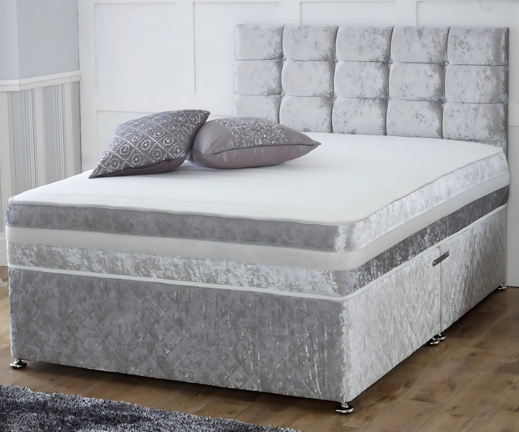 Divan Bed (Silver)