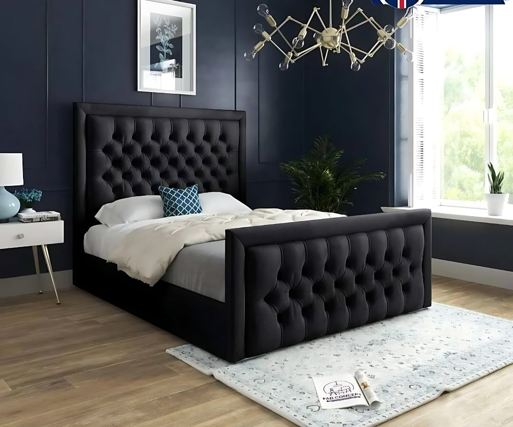 Hilton bed (Black)