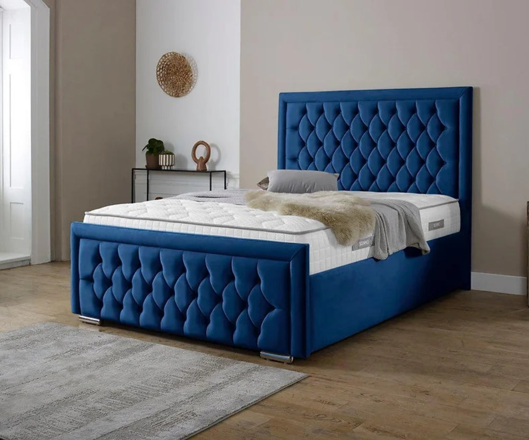 Hilton bed (Blue)