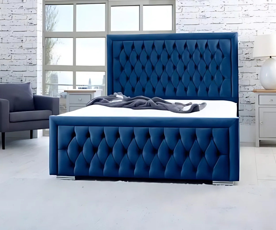 Hilton bed (Blue)