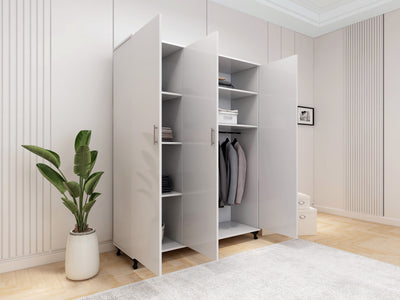 Wardrobe Three doors mirror