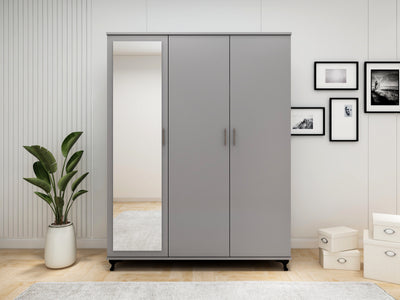 Wardrobe Three doors mirror