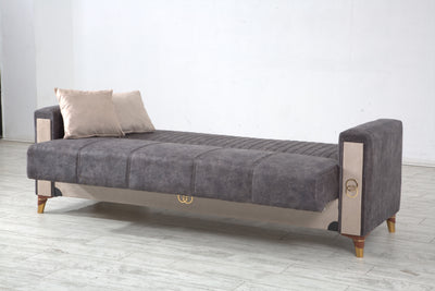 3 seater sofa grey gucci