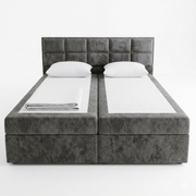 Luxury Butterfly Design  Storage Bed, Premium Spring Base & High-Quality Mattress
