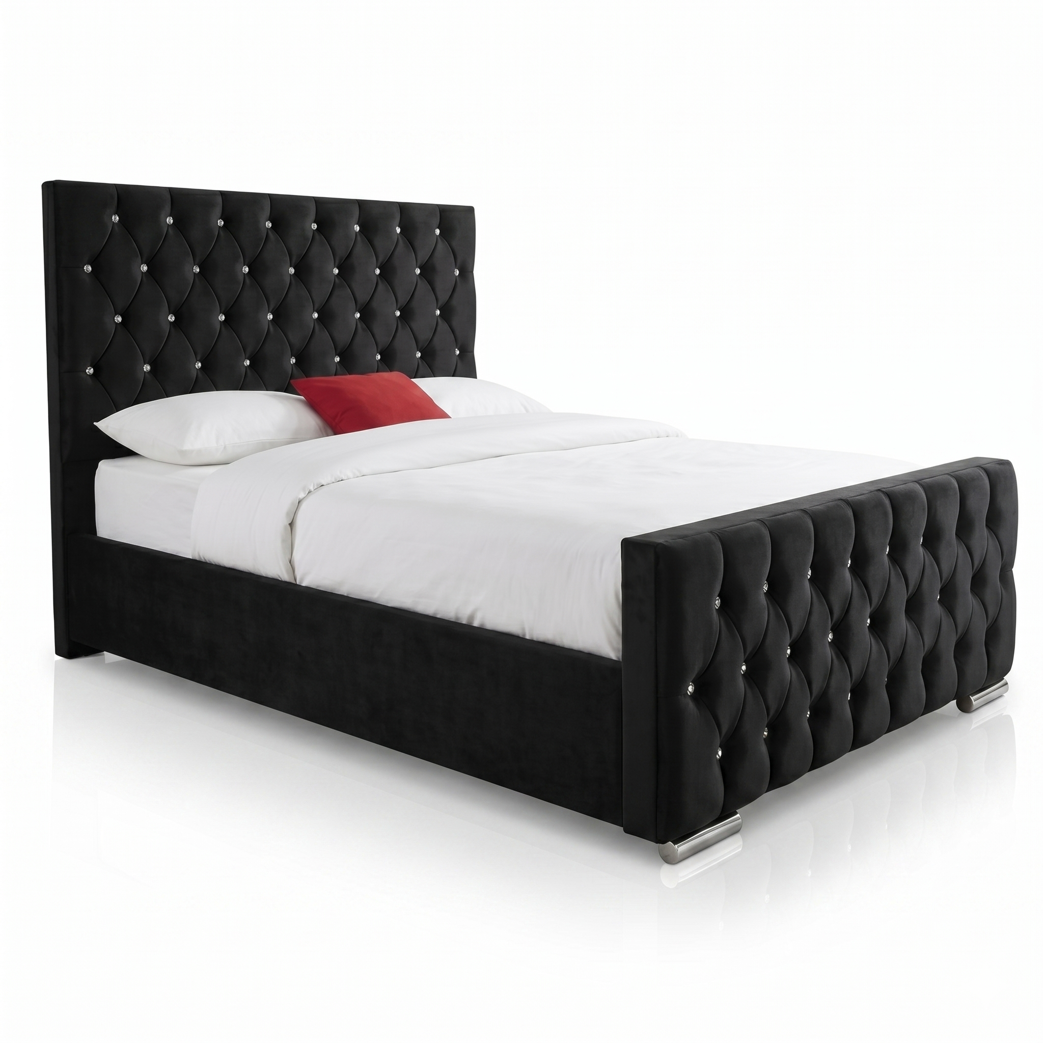 Luxury Florida Storage Bed , Premium Spring Base & High-Quality Mattress Support