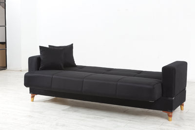 3 seater Sofa black edition