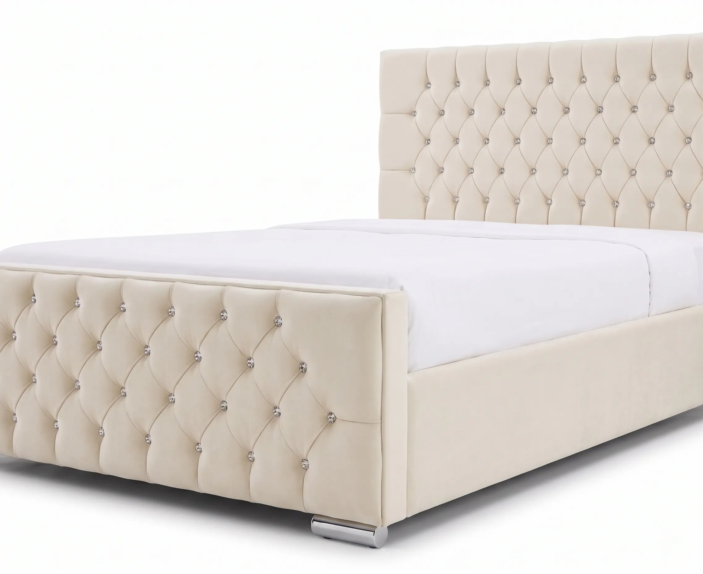 Luxury Florida Storage Bed , Premium Spring Base & High-Quality Mattress Support