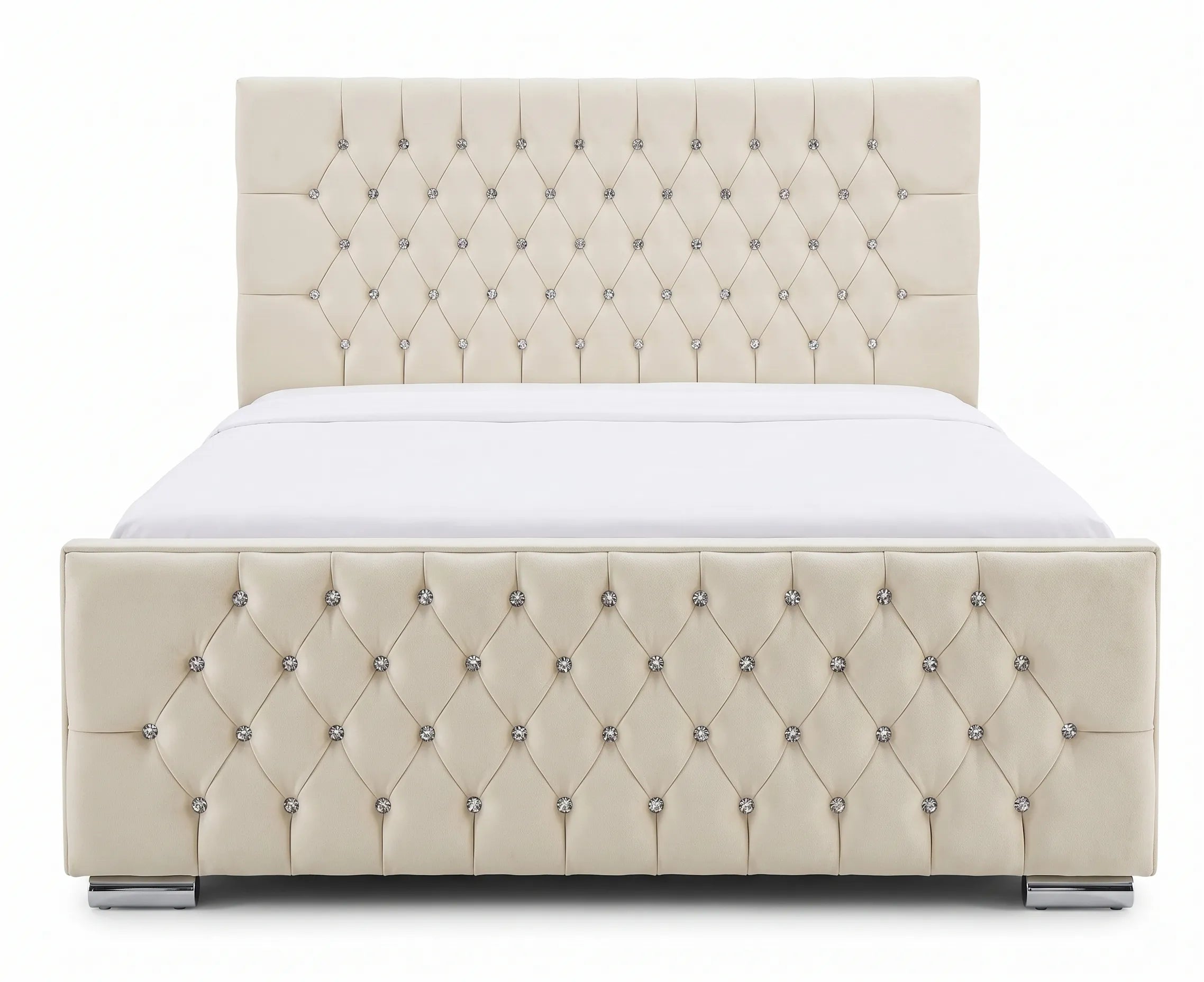 Luxury Florida Storage Bed , Premium Spring Base & High-Quality Mattress Support