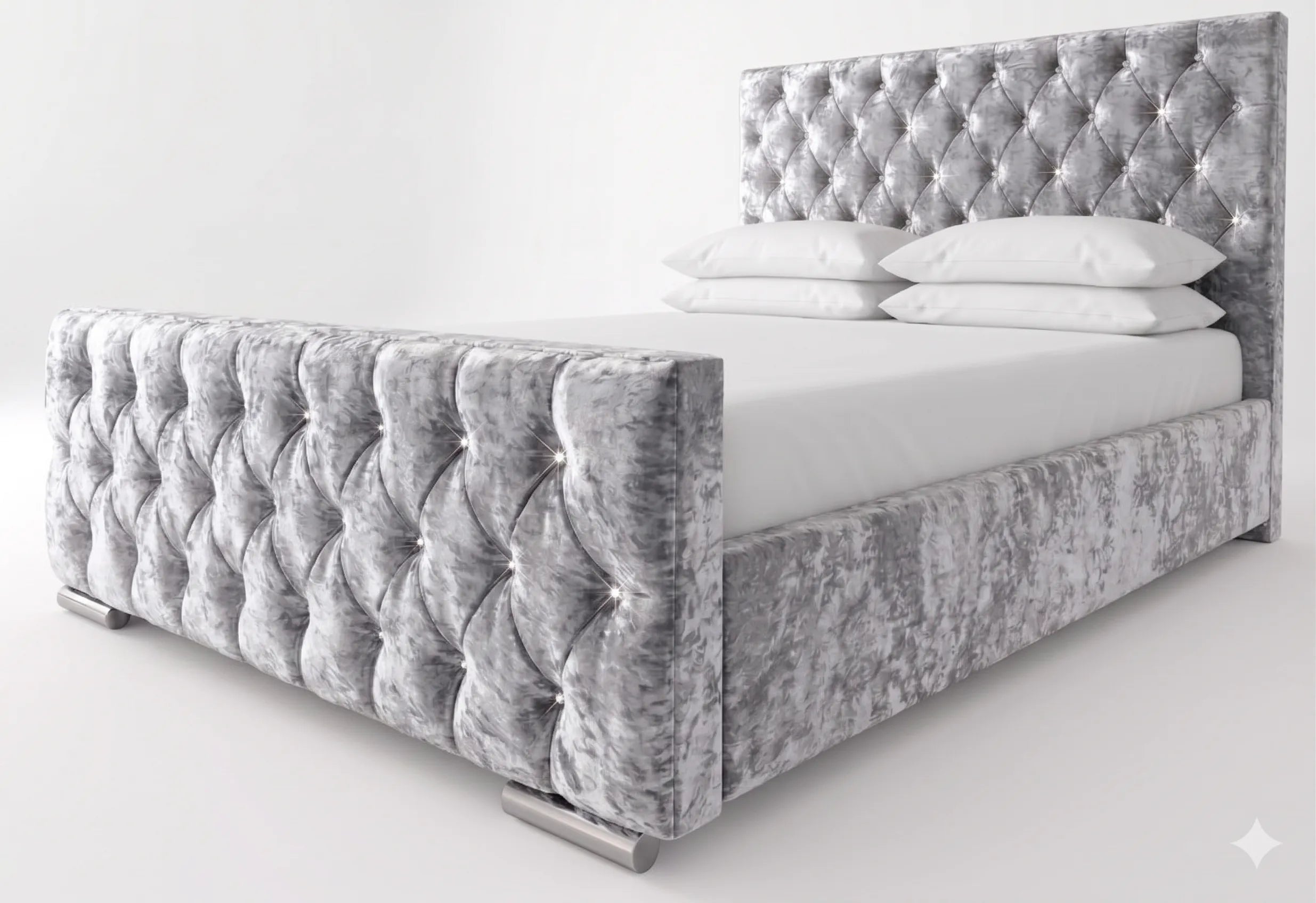 Luxury Florida Storage Bed , Premium Spring Base & High-Quality Mattress Support