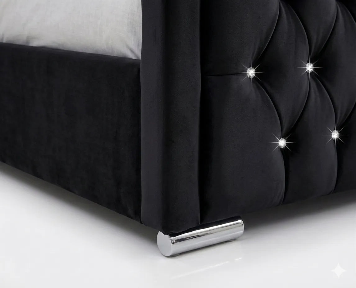 Luxury Florida Storage Bed , Premium Spring Base & High-Quality Mattress Support