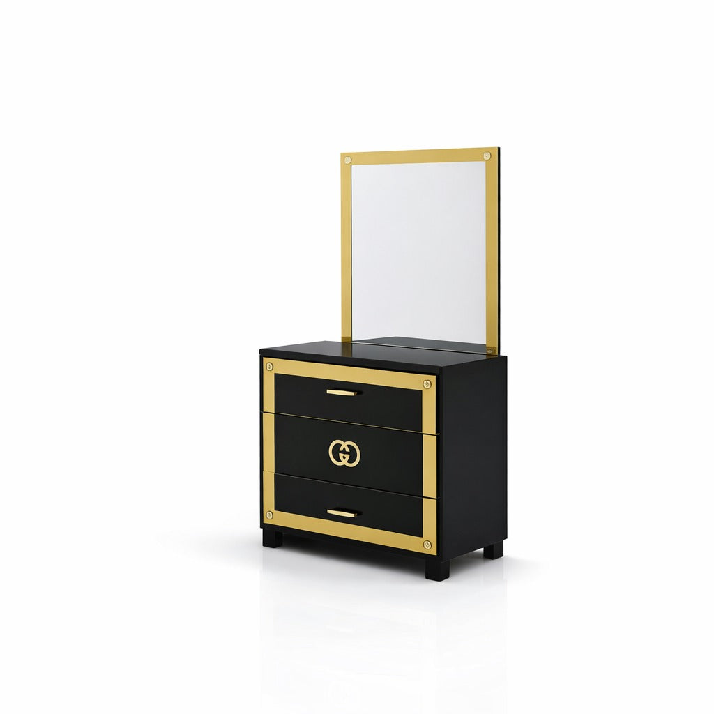 The Royale 5-Piece LV/Gucci Bedroom Suite: Premium Bedroom Furniture Collection