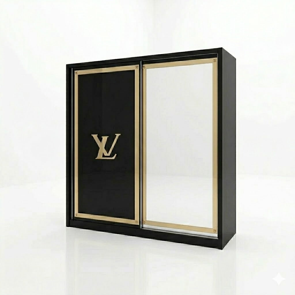 The Royale 5-Piece LV/Gucci Bedroom Suite: Premium Bedroom Furniture Collection
