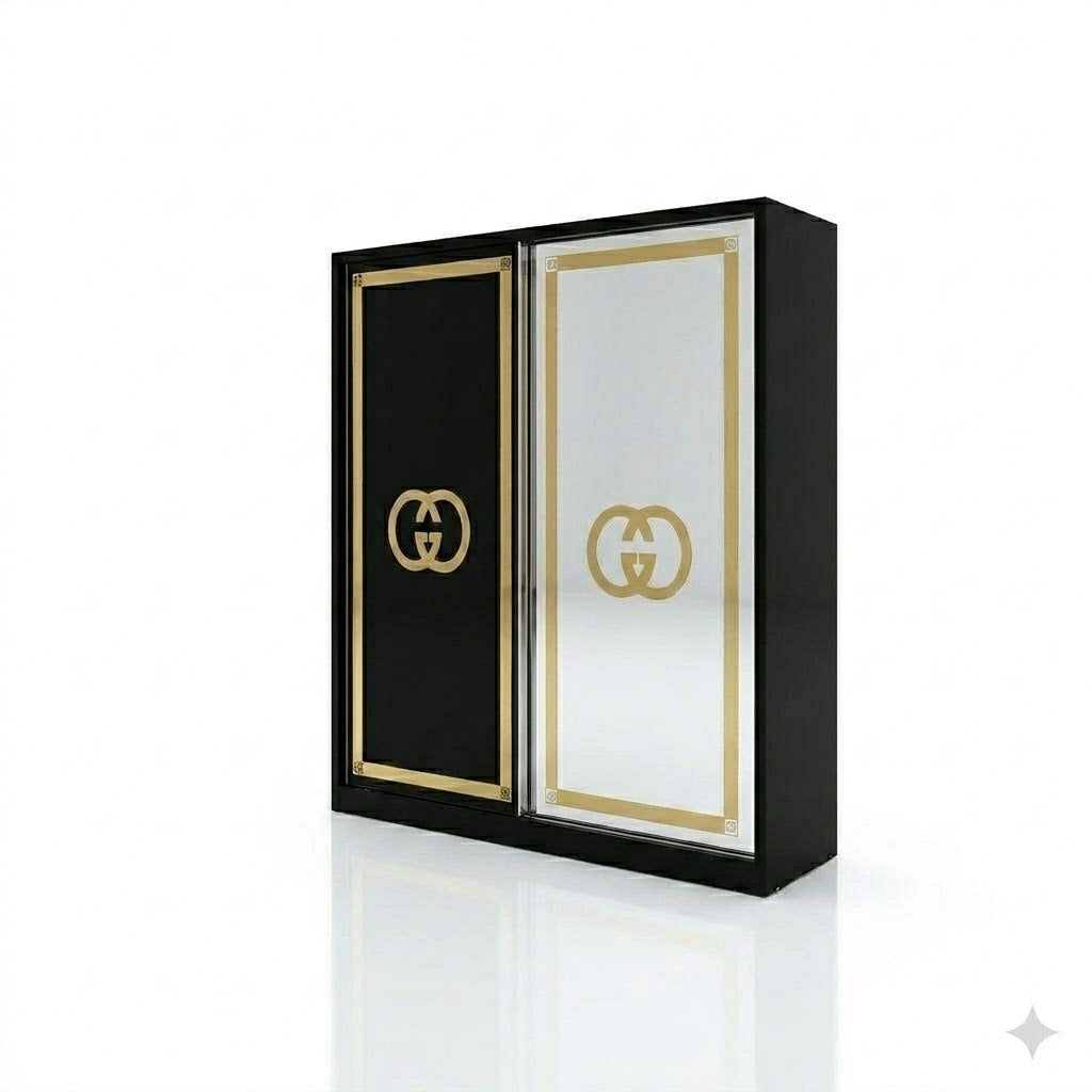 The Royale 5-Piece LV/Gucci Bedroom Suite: Premium Bedroom Furniture Collection