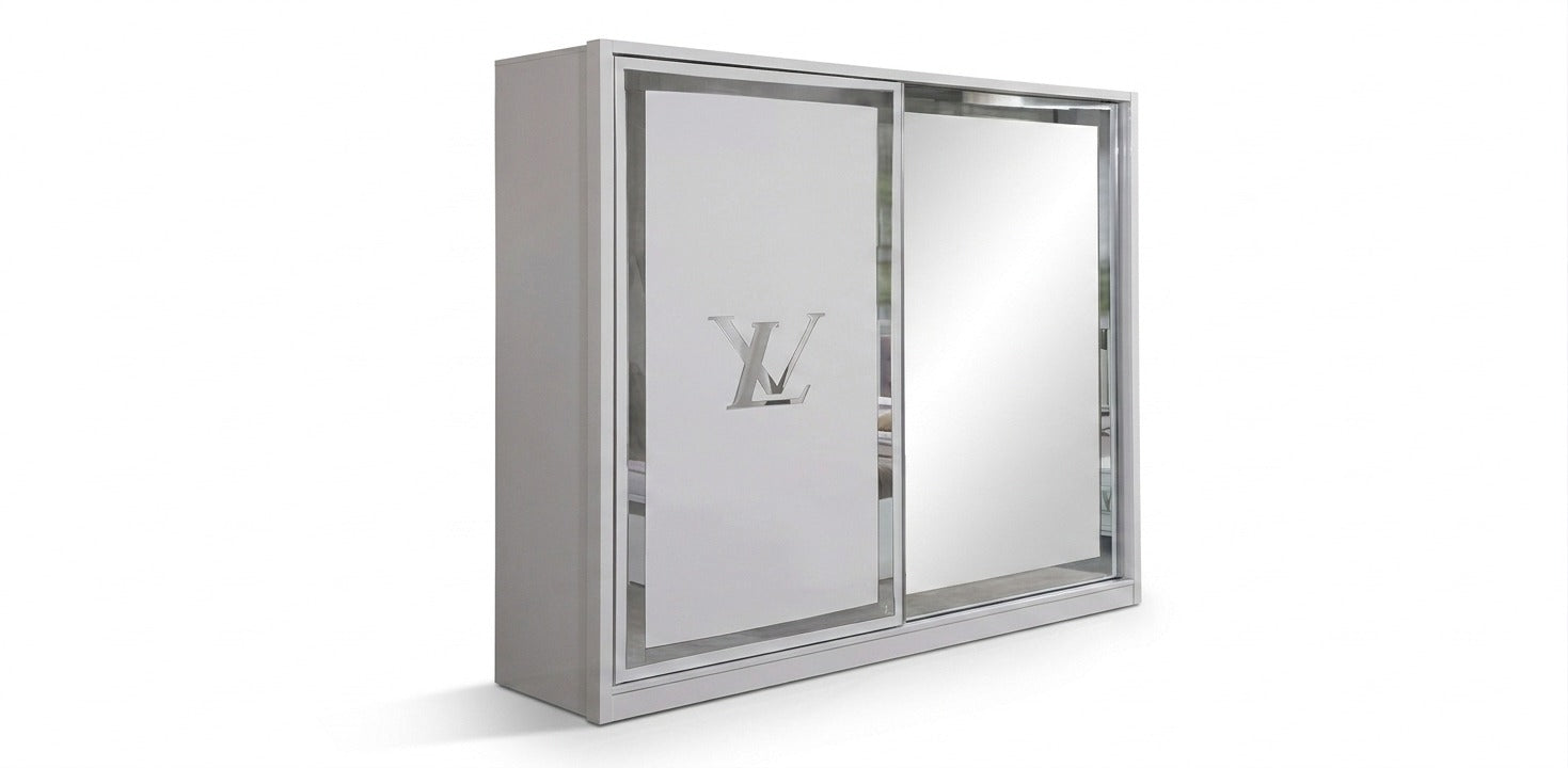 The Royale 5-Piece LV/Gucci Bedroom Suite: Premium Bedroom Furniture Collection