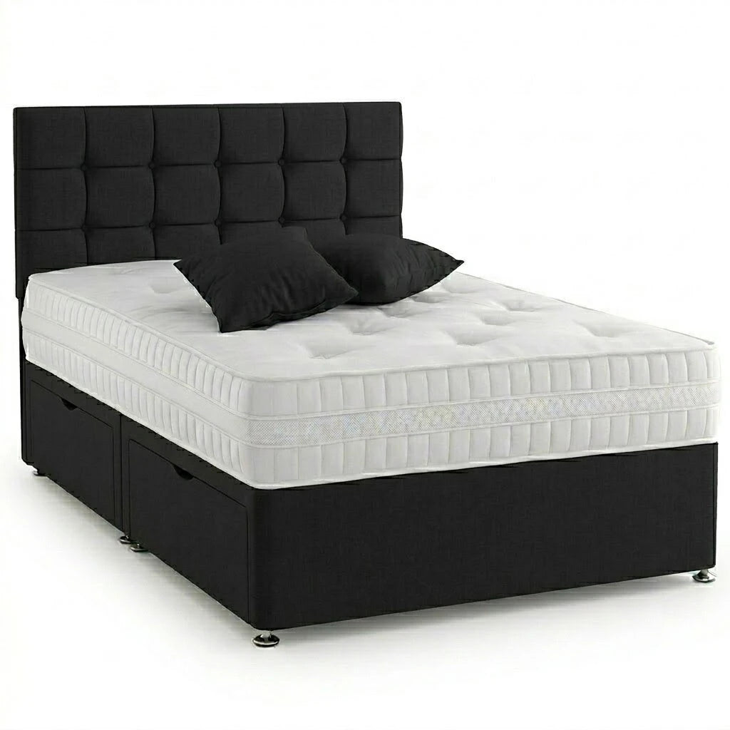 Premium Divan Bed Set with High-Quality Mattress | Stylish & Durable with Drawers