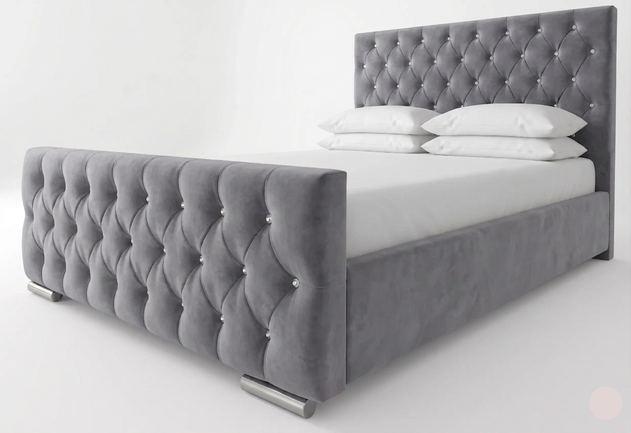 Luxury Florida Storage Bed , Premium Spring Base & High-Quality Mattress Support