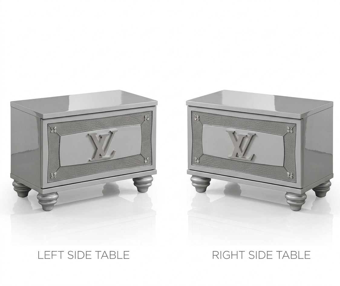 The Royale 5-Piece LV/Gucci Bedroom Suite: Premium Bedroom Furniture Collection